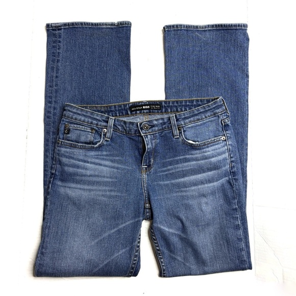 Buckle Big Star Medium Wash Low Rise Remy Boot Cut Jeans - Picture 1 of 4